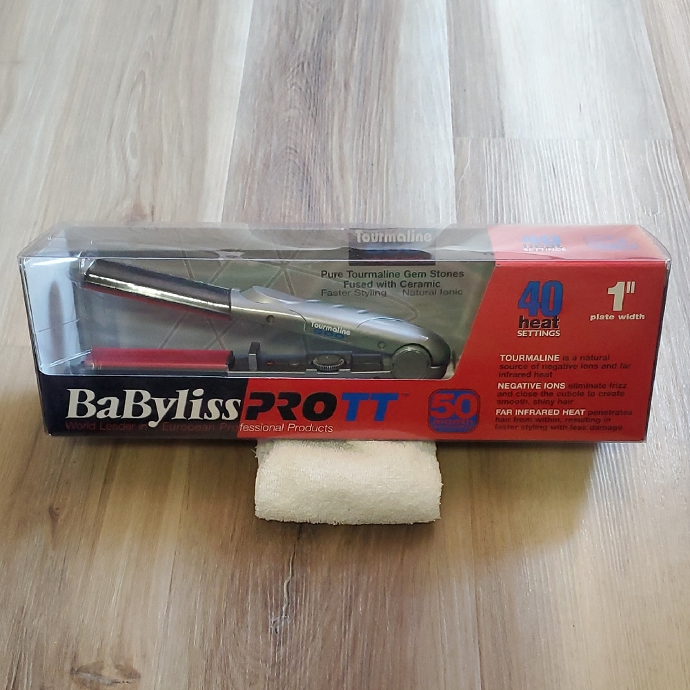 BaByliss PRO TT Silver Hair Straightener